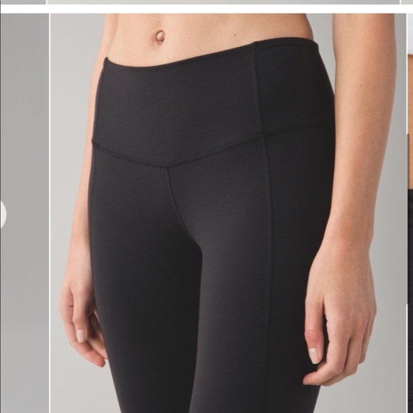 Lululemon Gather and Crow Crop Pants Black 6 - Picture 4 of 8